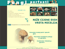 Tablet Screenshot of fungi-perfecti.hr